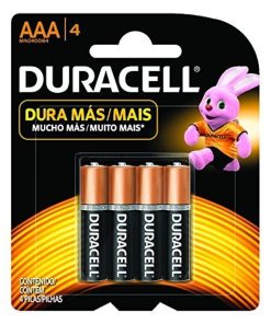 Duracell Pilas AAA blister x 4u
