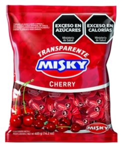 Alternative view of Transparente Misky caramelos duros
