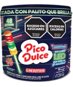 Pico Dulce LED chupetín x 48u